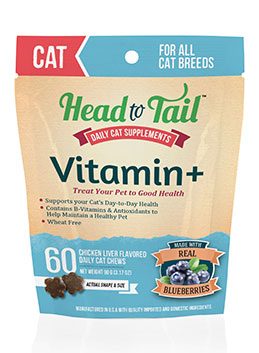 Head to Tail Daily Cat Formula - Vitamin +